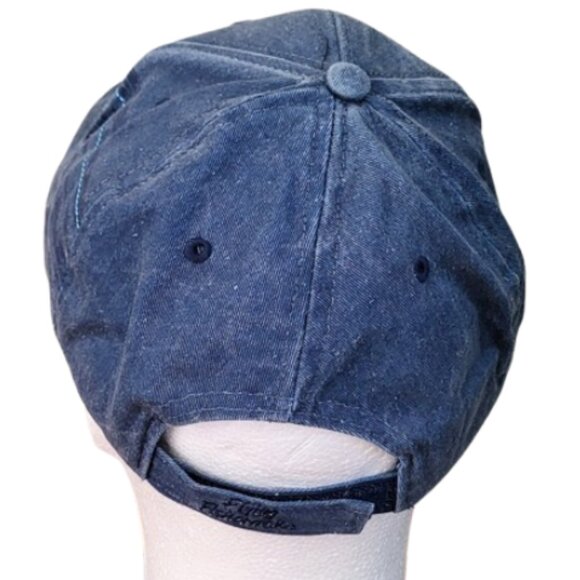 FLYING FISHERMAN Denim Blue Jean Marlin Cap - NWOT Men's OS - Picture 4 of 8